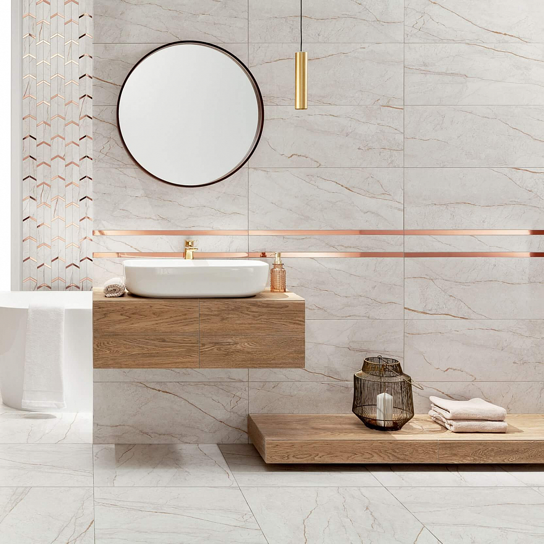 Гранитогрес Samaria Beige 59.8х59.8 – Tubadzin 11.5.41.1584 – снимка 1